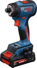 Bosch EXSR18V-90FC akku-boremaskine/skruemaskine med 4Ah batteri.